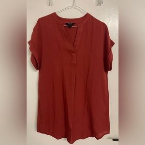 Red Rachel Roy Sleeveless Tunic